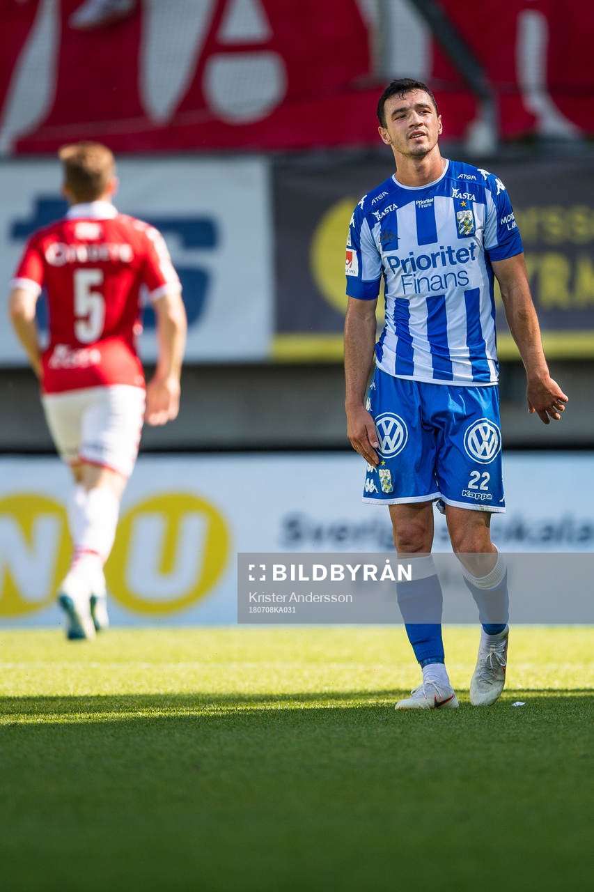IFK Göteborgs Giorgi Kharaishvili deppar