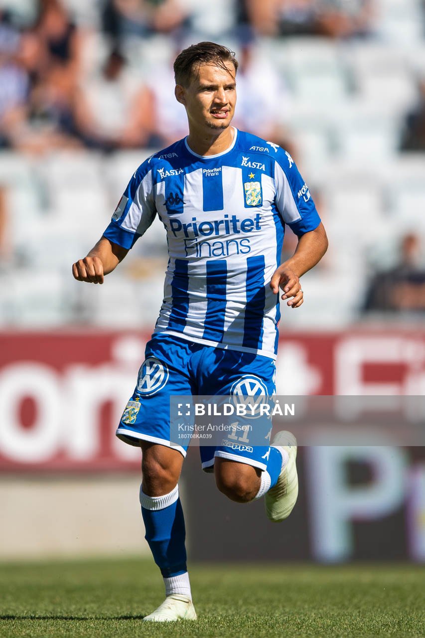 IFK Göteborgs Amin Affane jublar