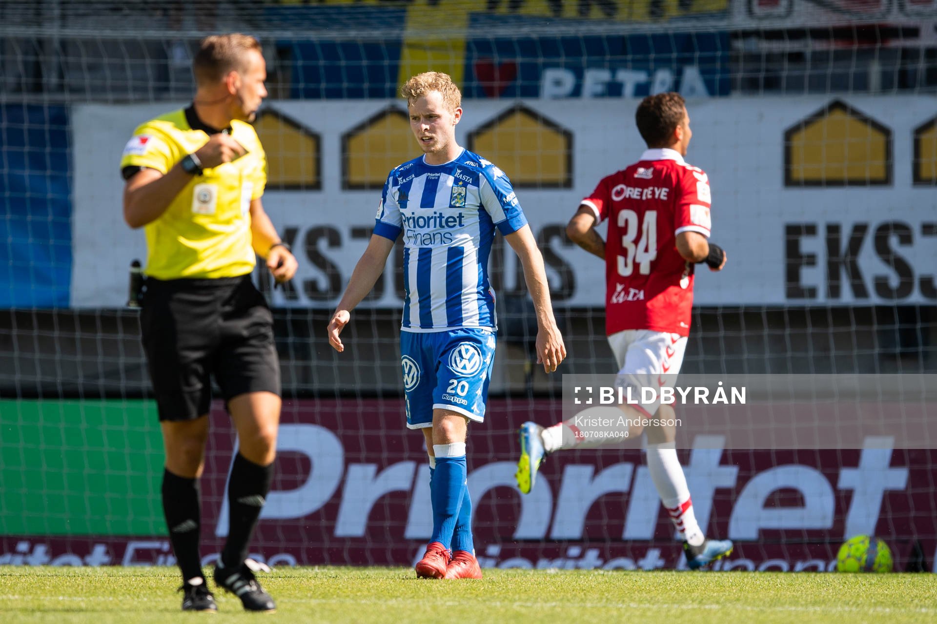 IFK Göteborgs Victor Wernersson deppar