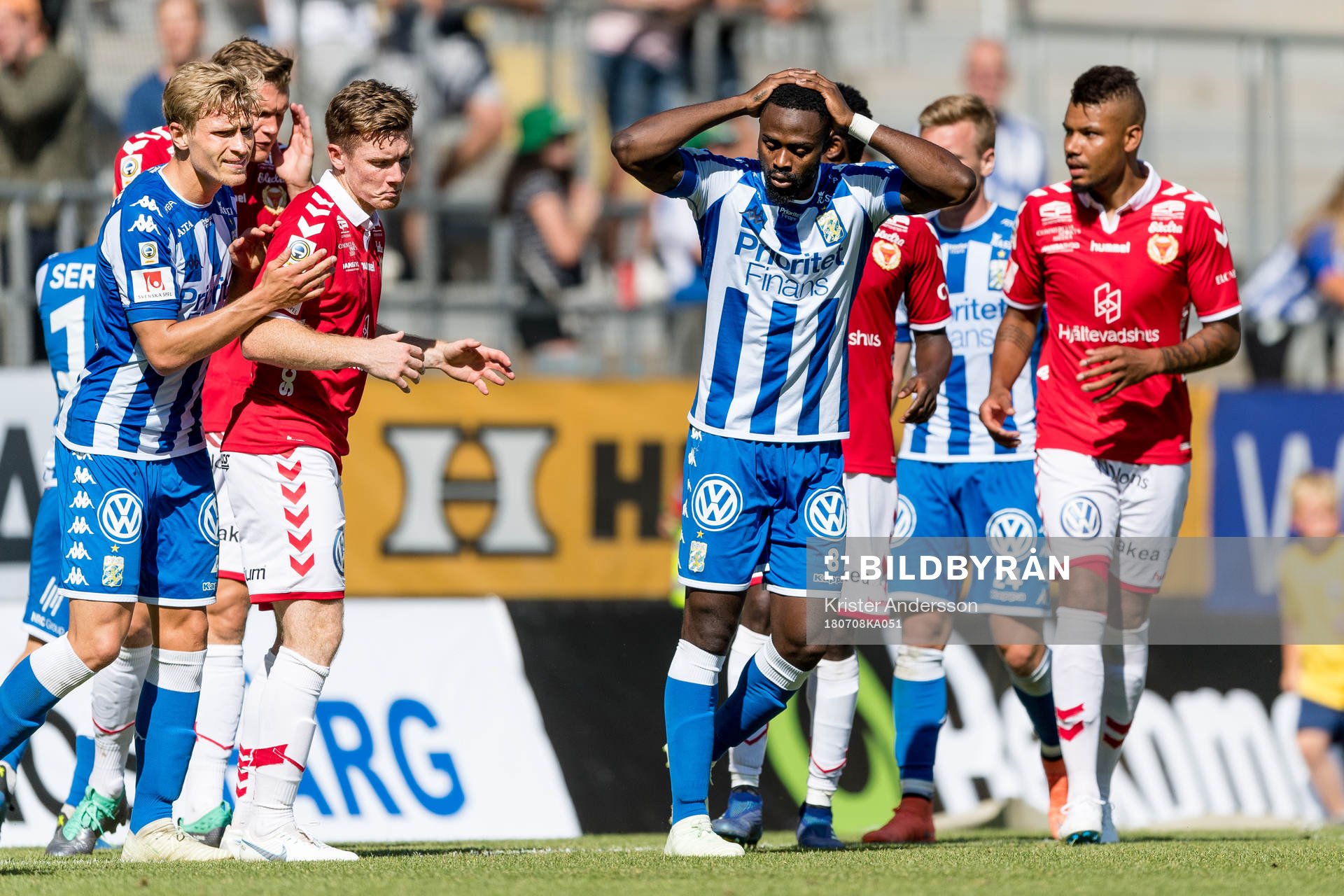 IFK Göteborgs Vajebah Kaliefah Sakor deppar