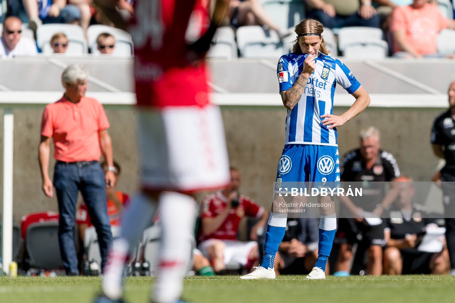 IFK Göteborgs Elias Mar Omarsson deppar