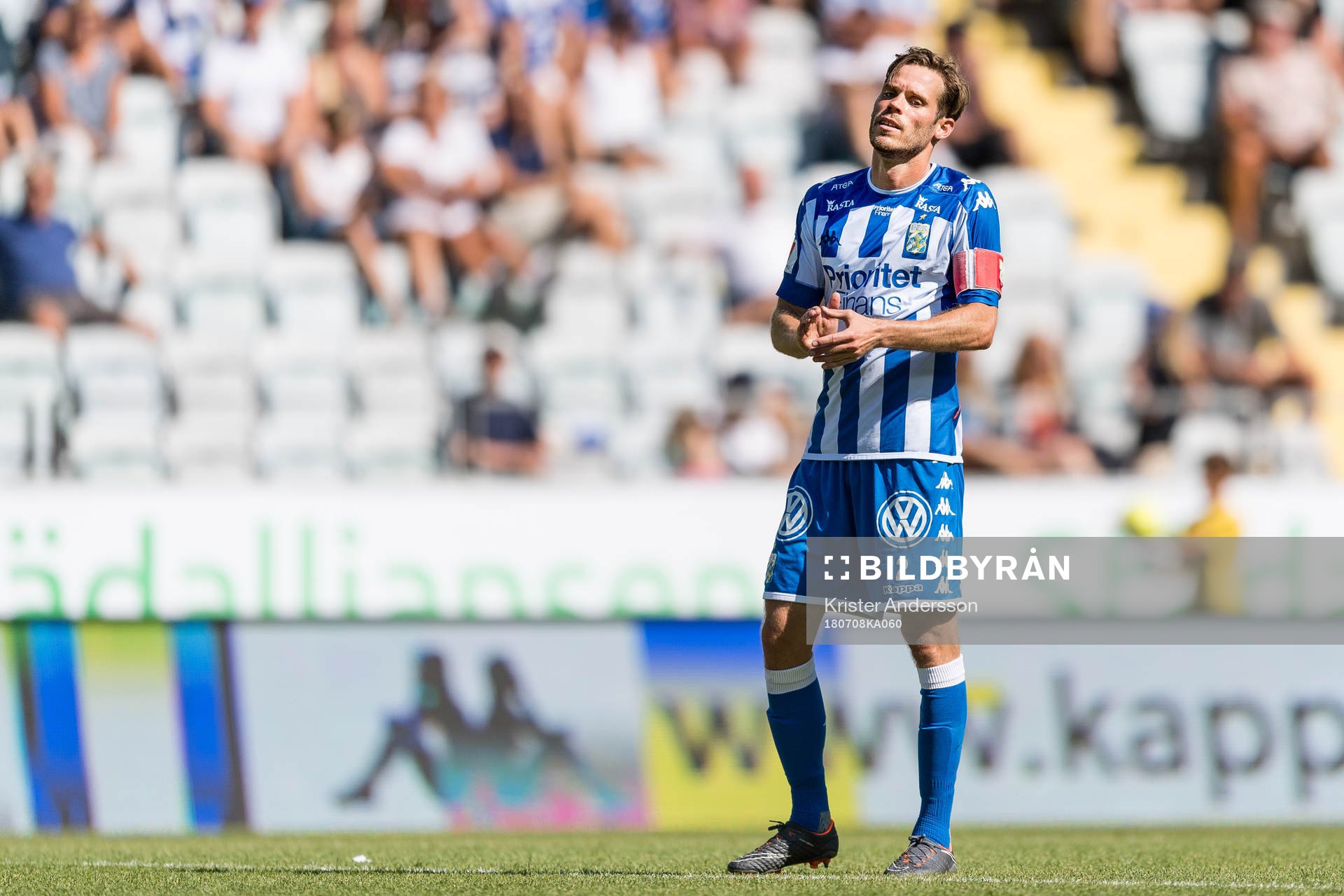 IFK Göteborgs Emil Salomonsson deppar