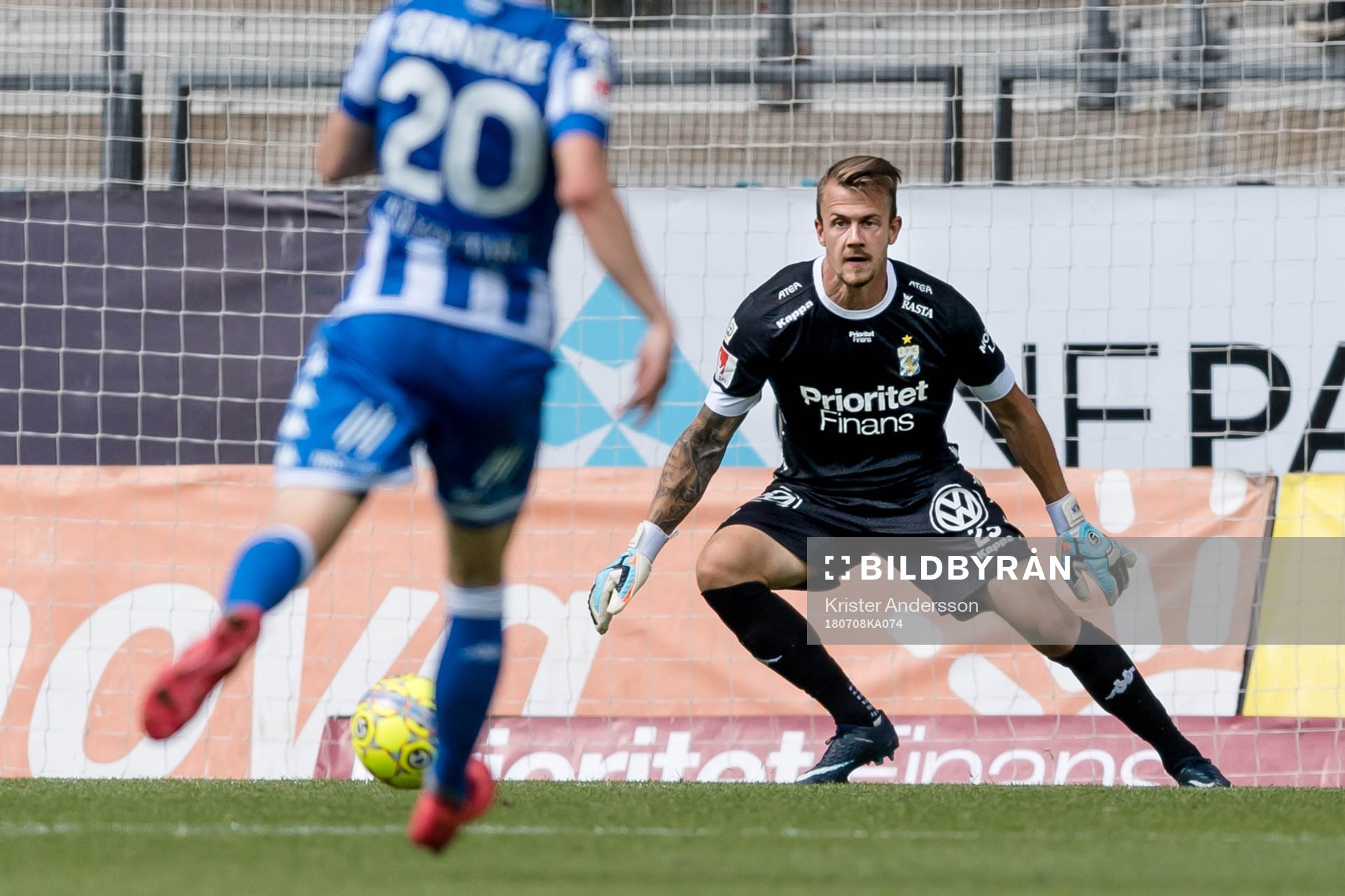 IFK Göteborgs målvakt Erik Dahlin