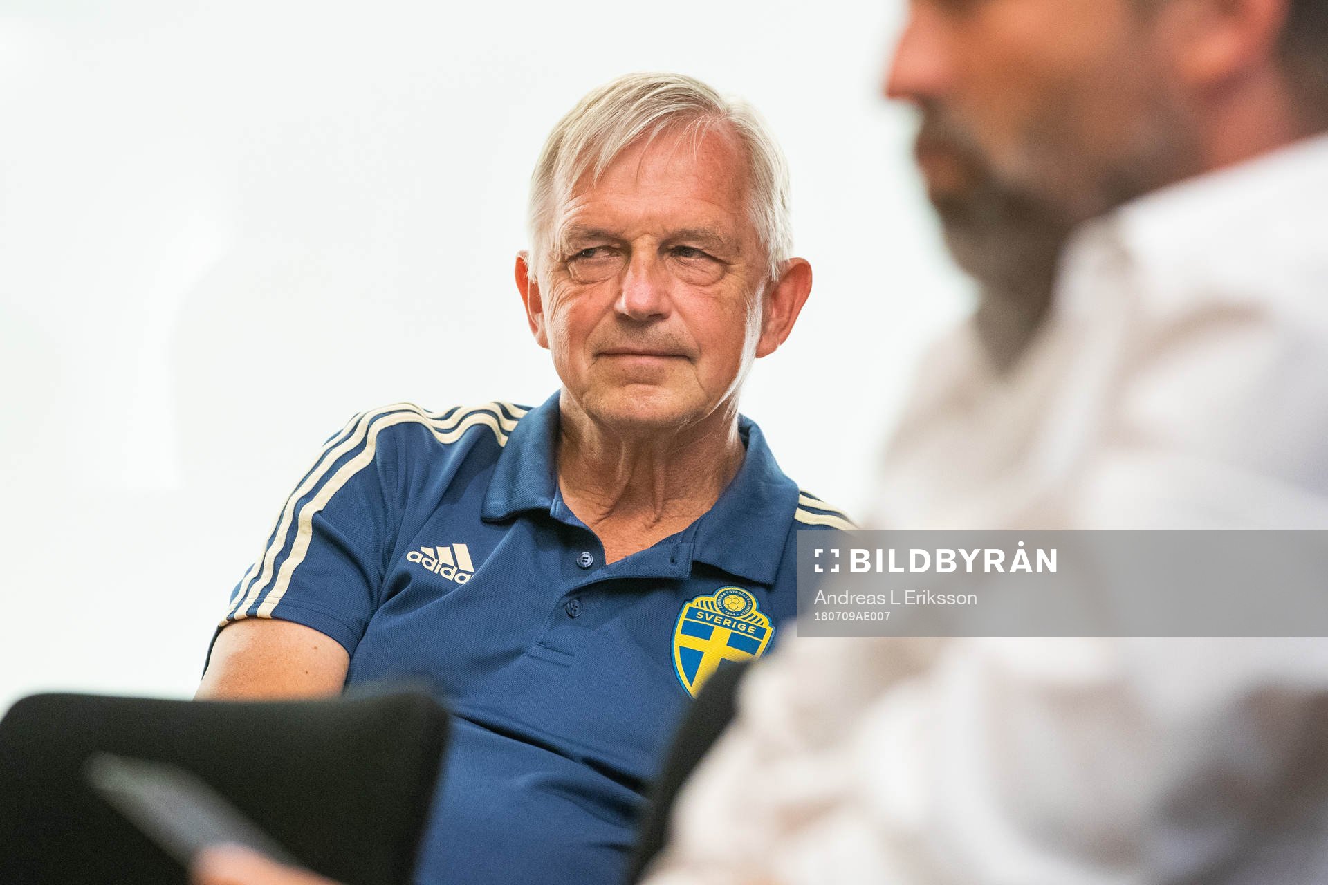 Team Manager Lars Richt of the Swedish national football