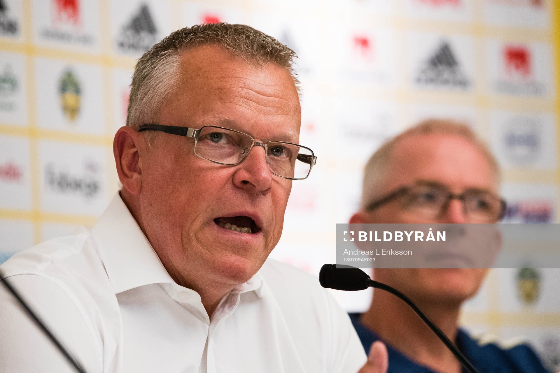 Head coach Janne Andersson of the Swedish national football