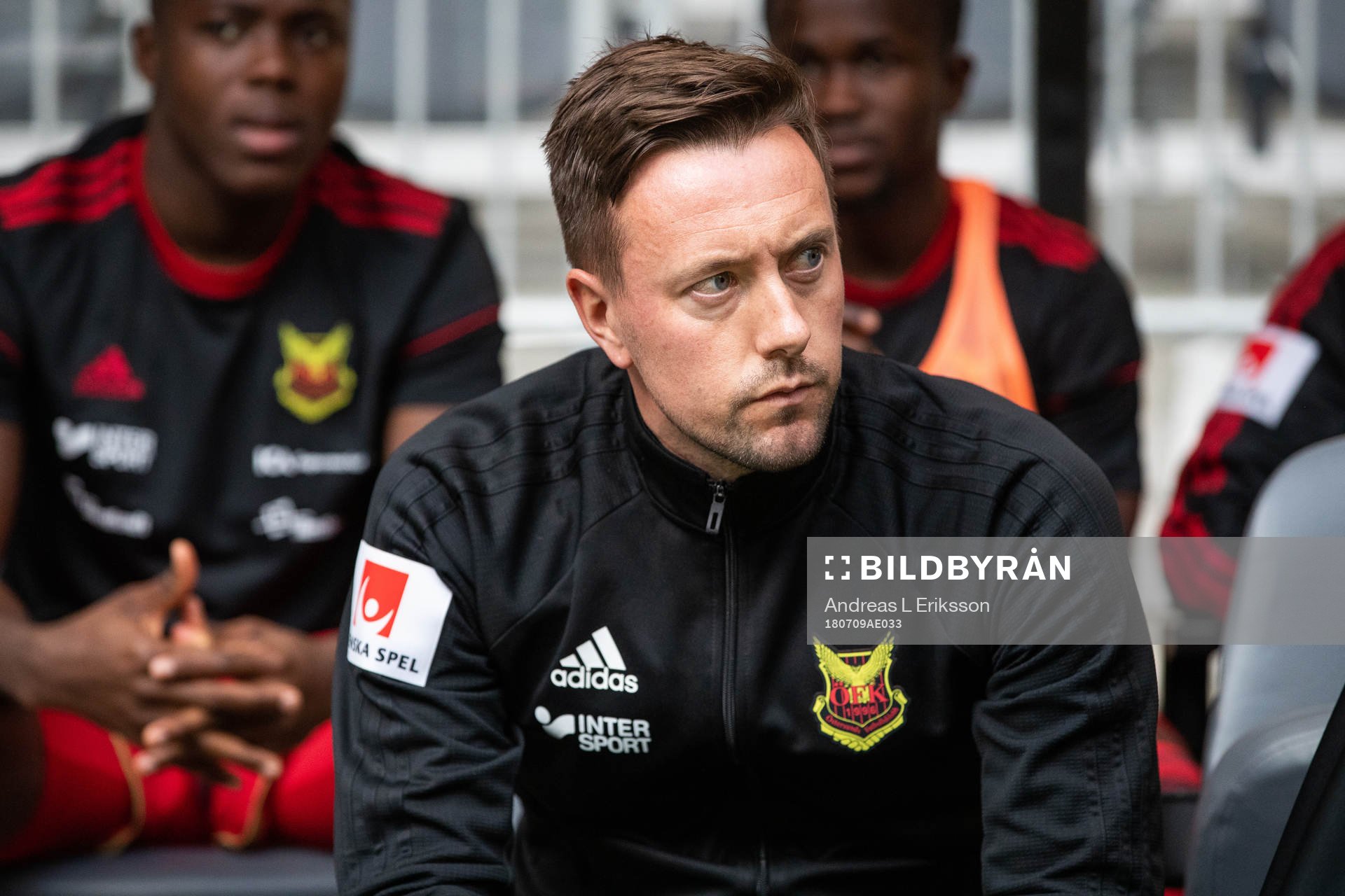 Östersunds tränare Ian Burchnall