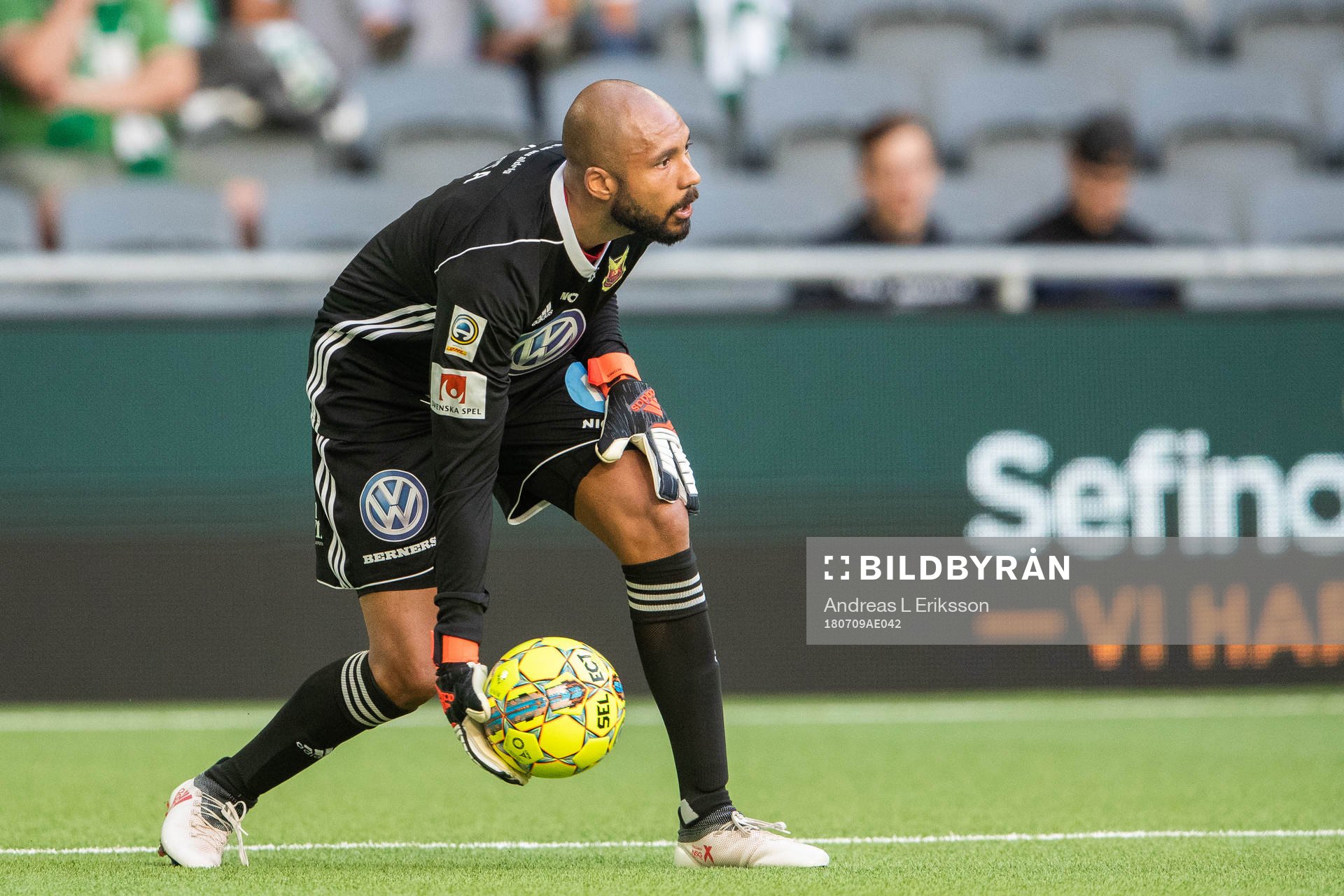 Östersunds målvakt Aly Keita