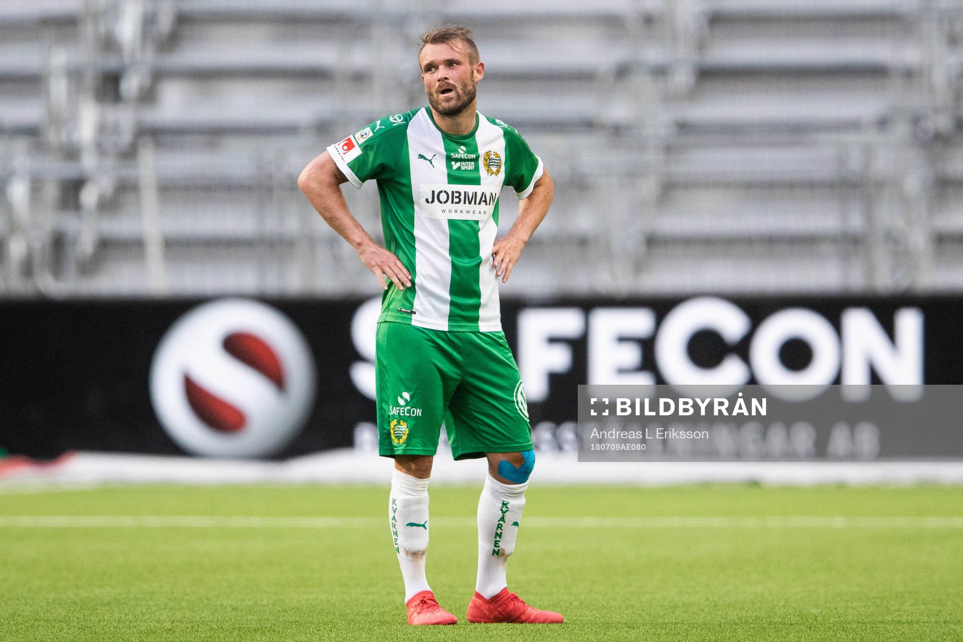 Hammarbys Mads Fenger Nielsen deppar