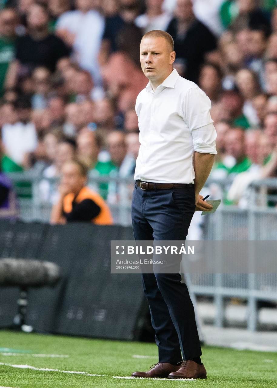 Hammarbys tränare Stefan Billborn