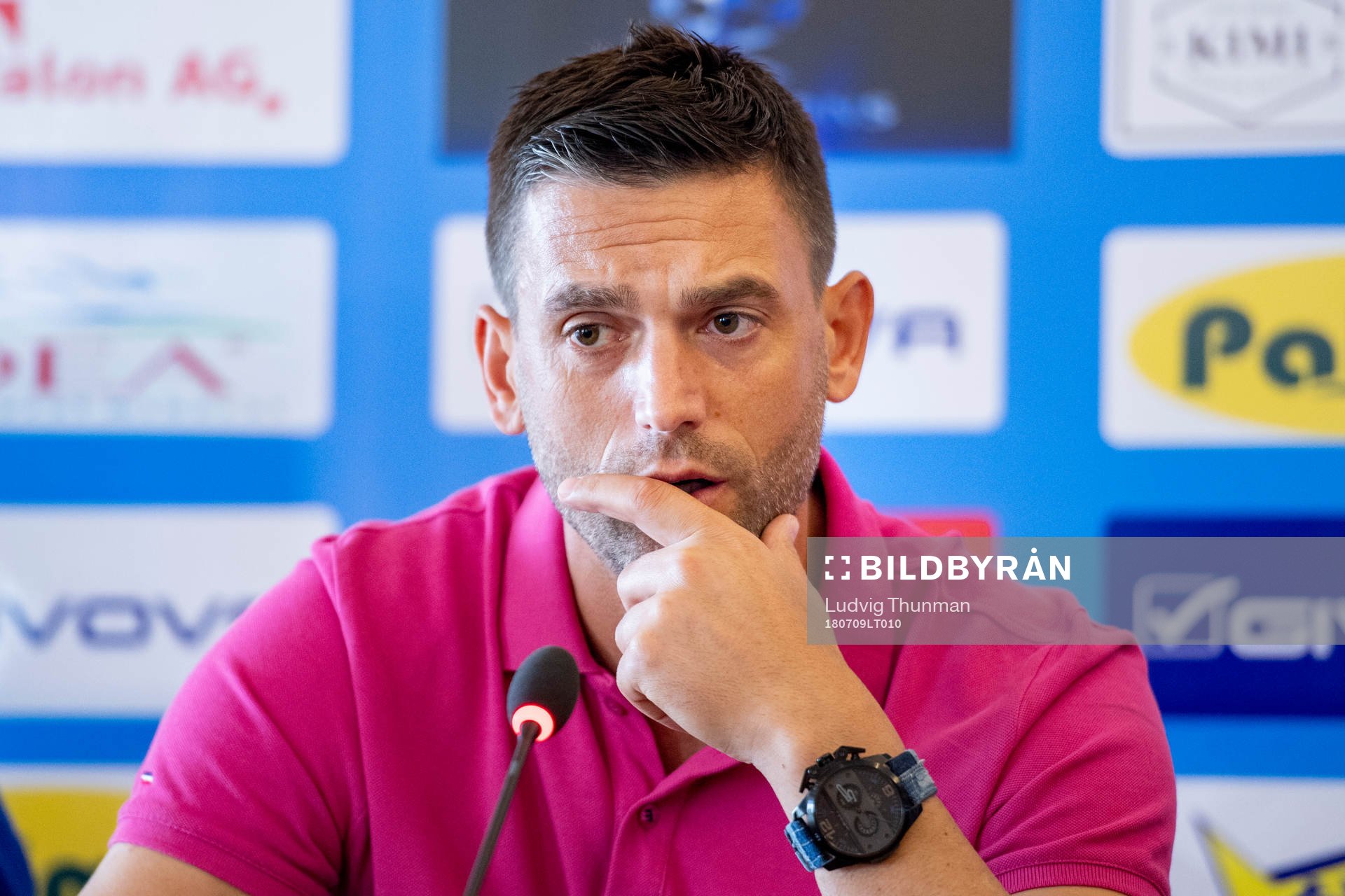 Head coach Bekim Isufi of FC Drita