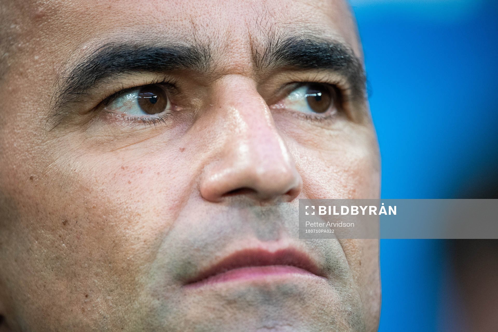 Head coach Roberto Martinez of Belgium prior to the FIFA