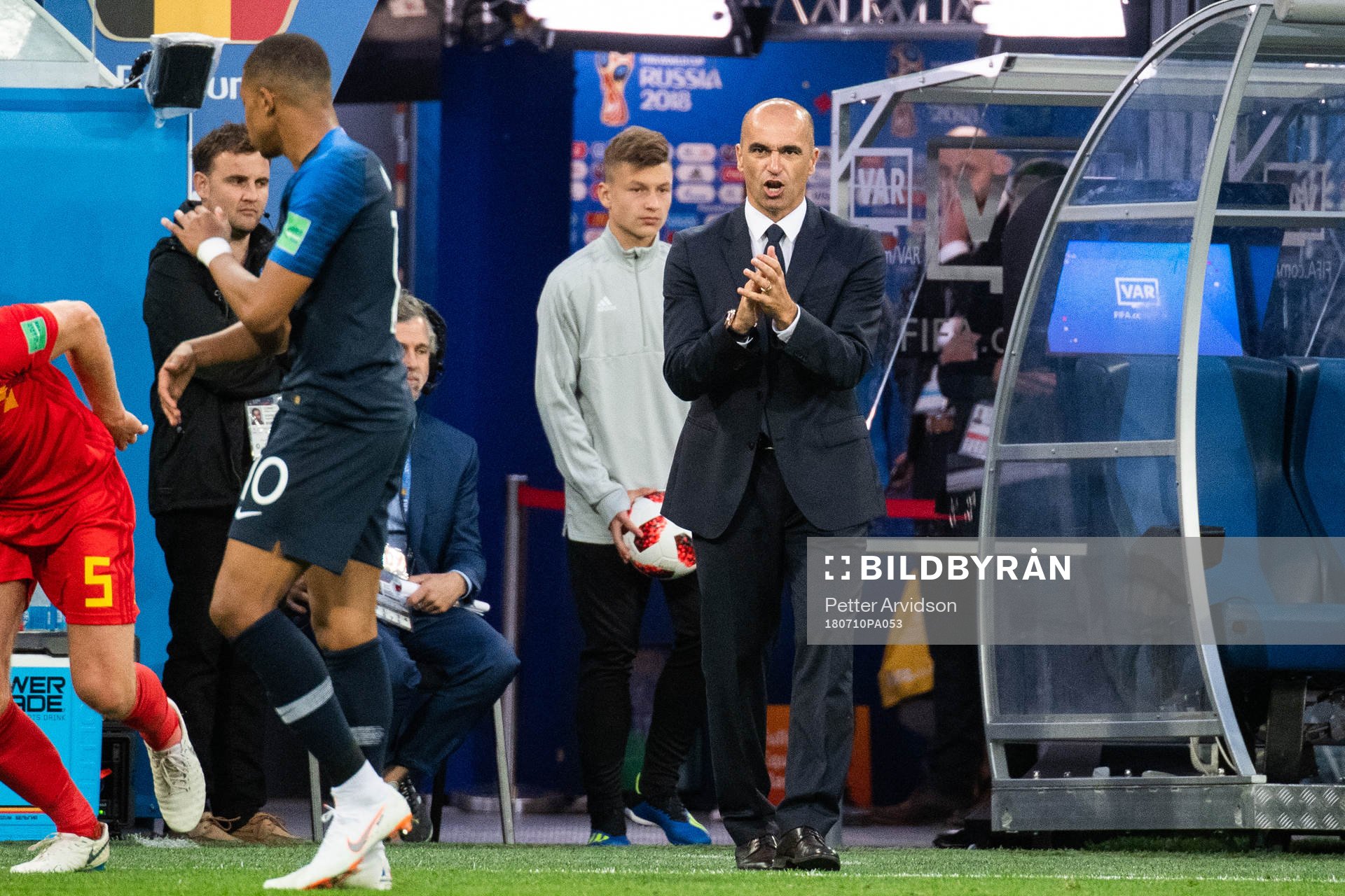 head coach Roberto Martinez of Belgium