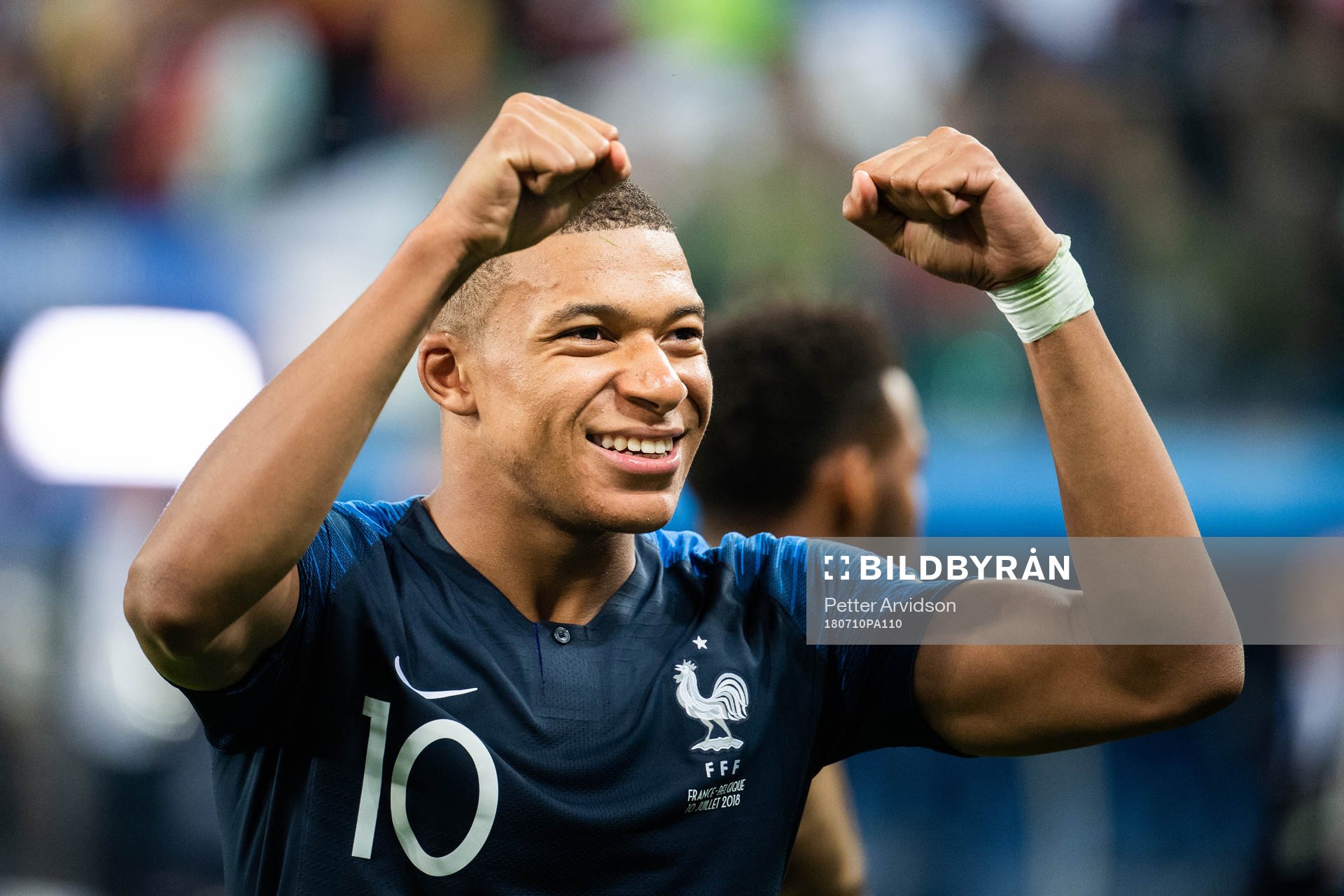 Kylian Mbappe celebrate