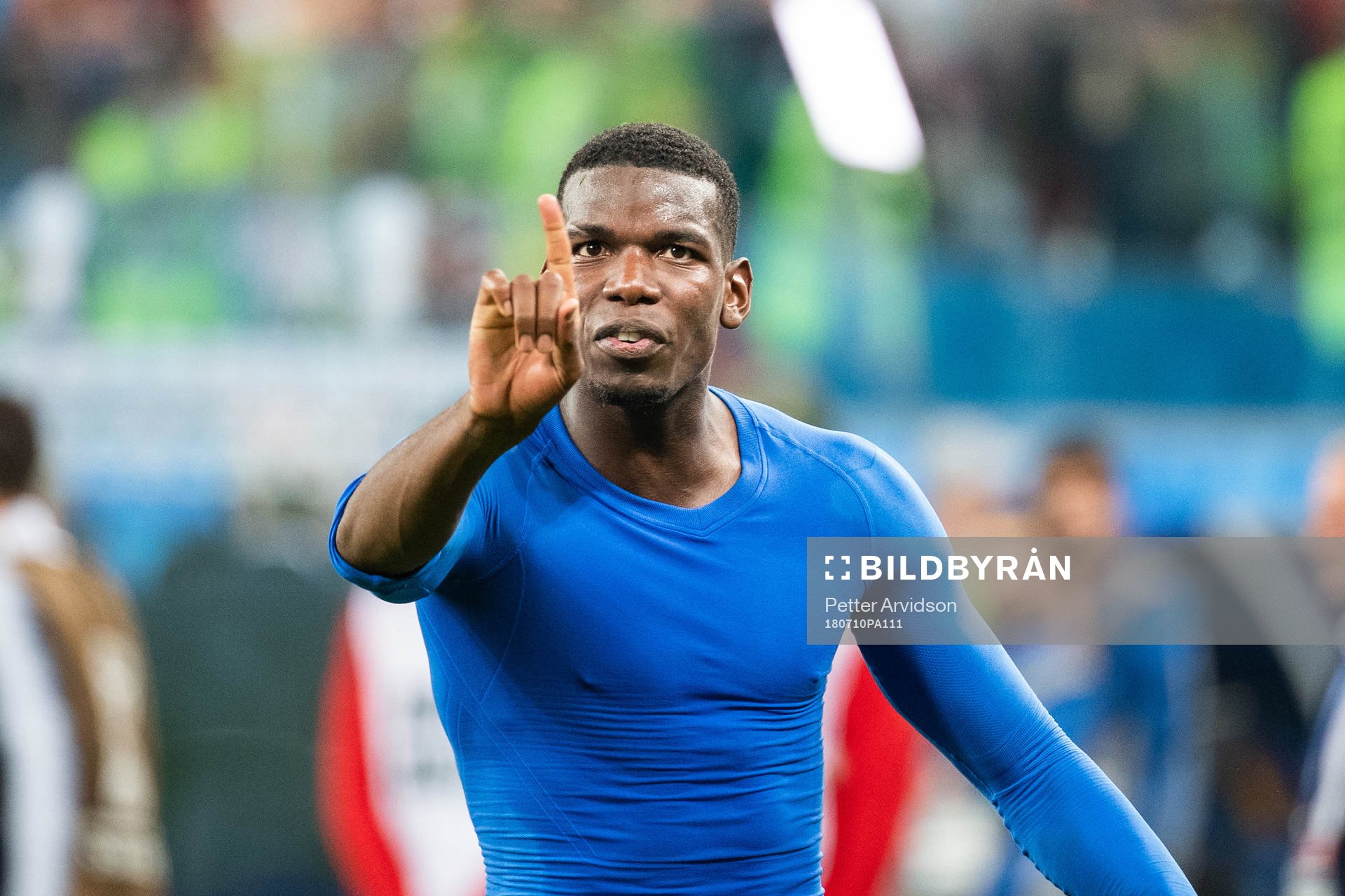 Paul Pogba of France celebrate