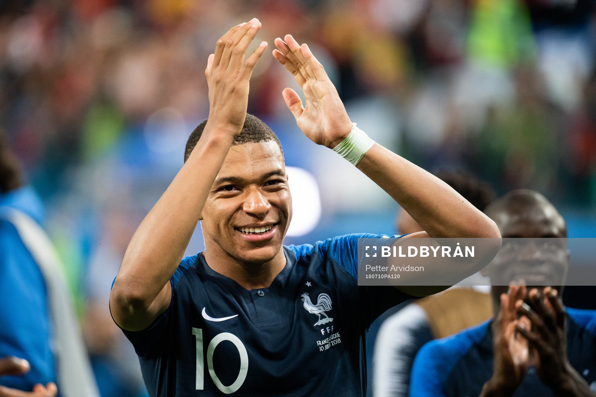Kylian Mbappe celebrate