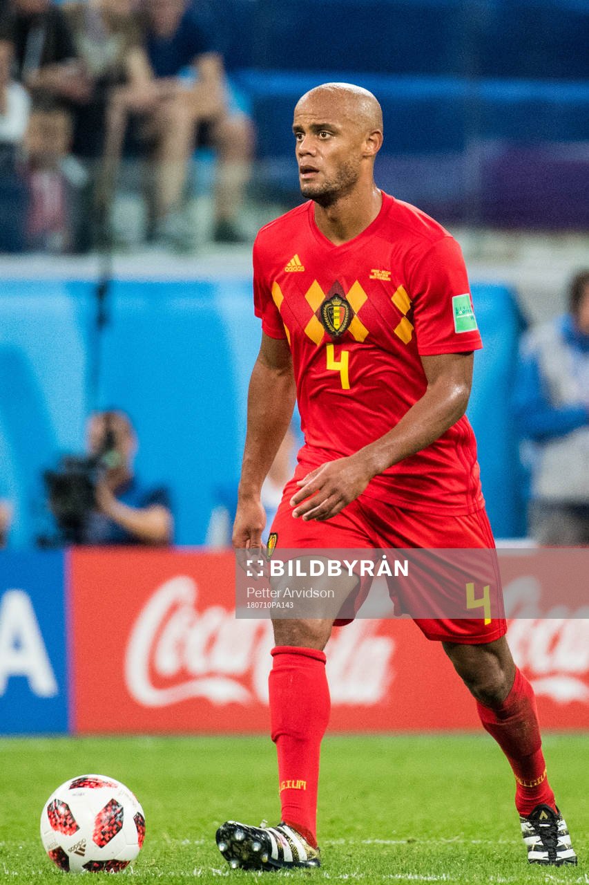 Vincent Kompany of Belgium