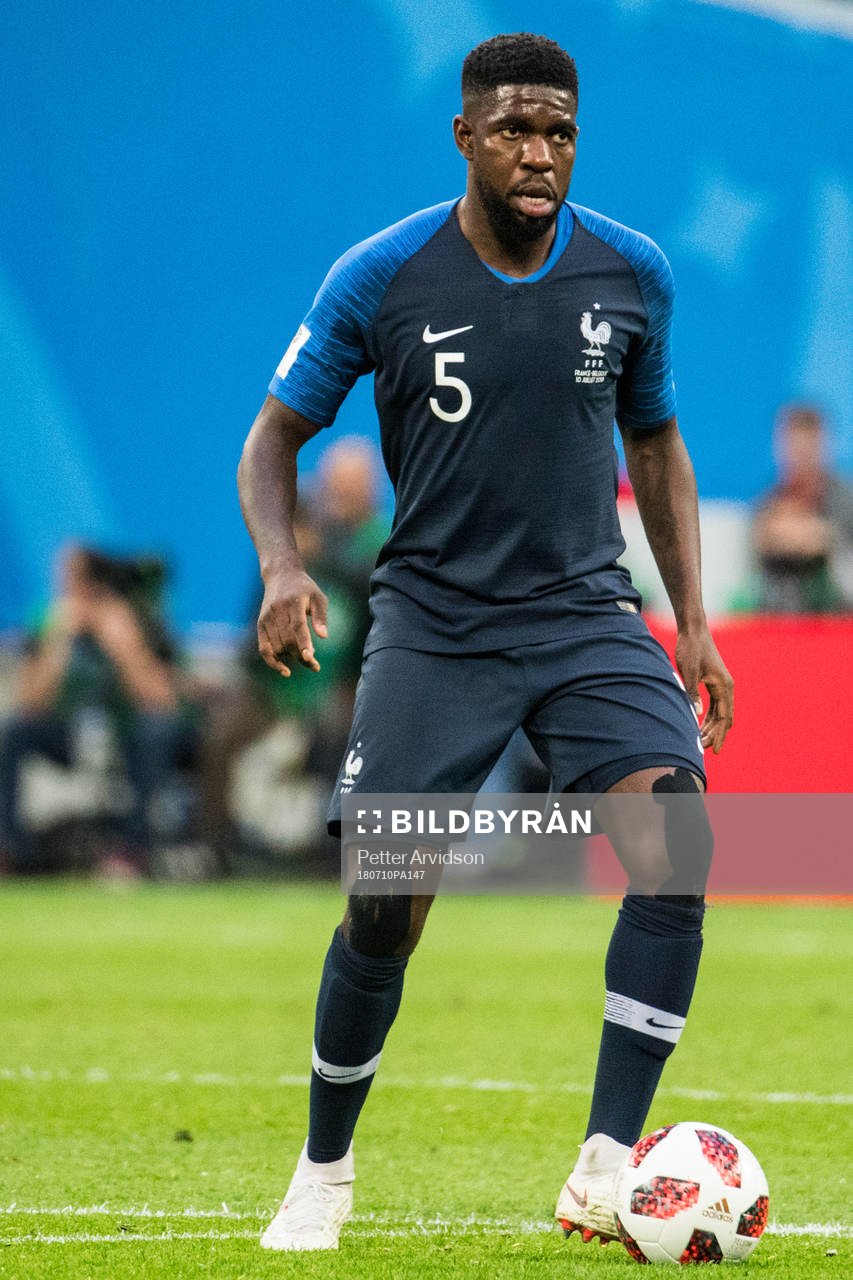 Samuel Umtiti of France