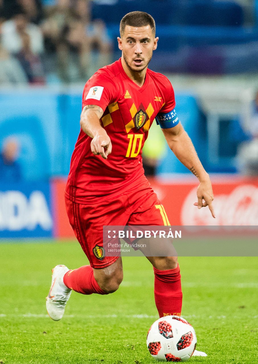Eden Hazard of Belgium