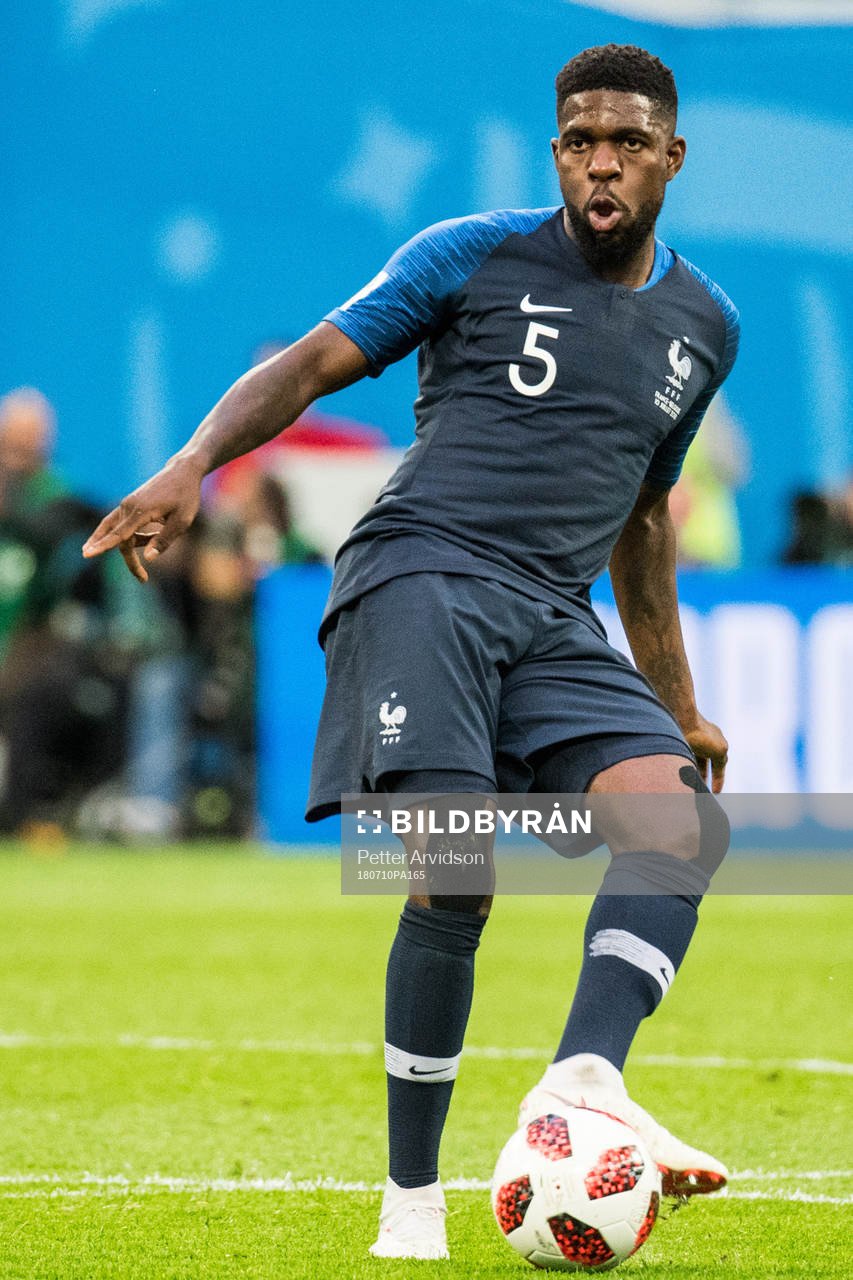 Samuel Umtiti of France