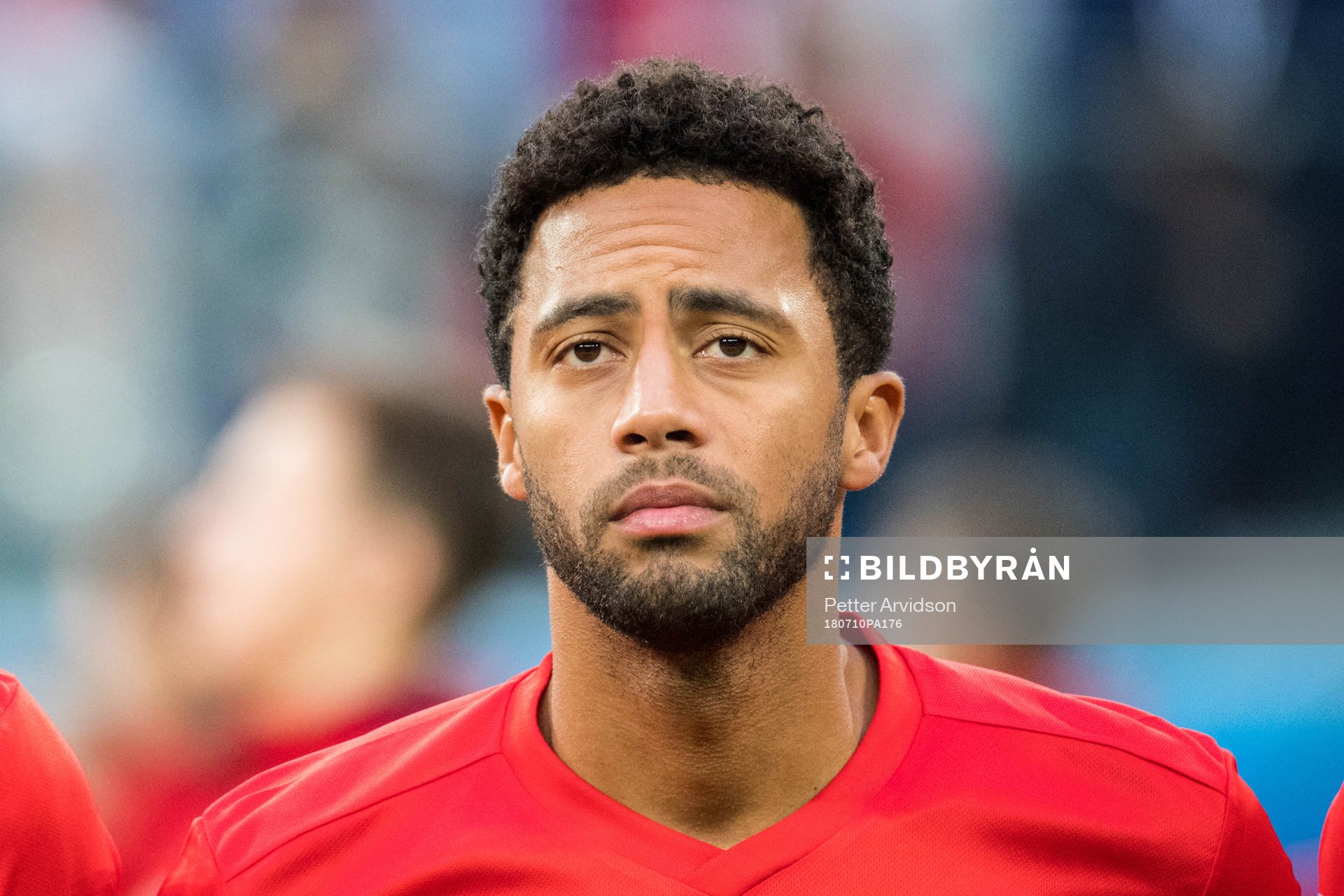 Moussa Dembele of Belgium prior the FIFA World Cup semi