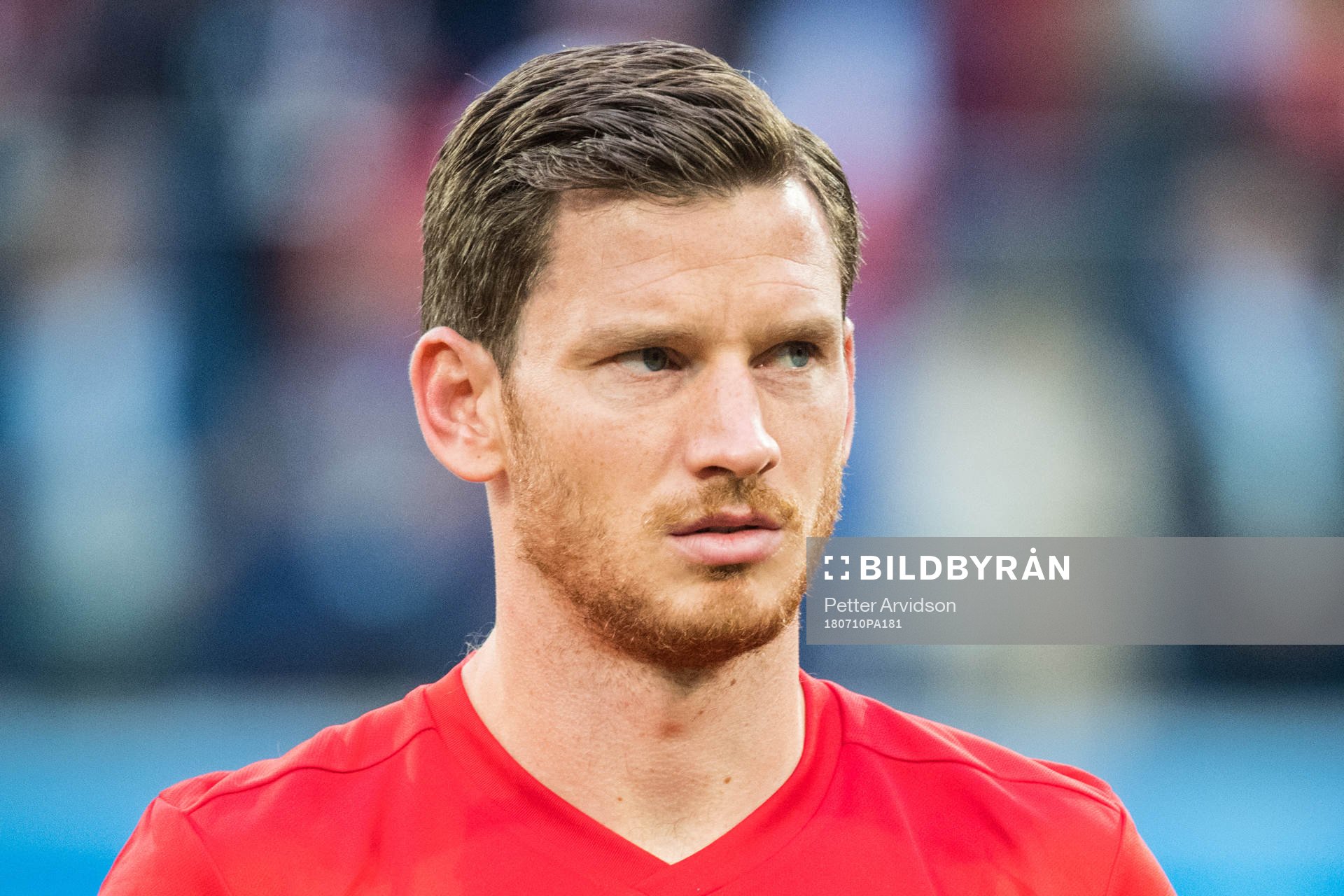 Jan Vertonghen of Belgium prior the FIFA World Cup semi