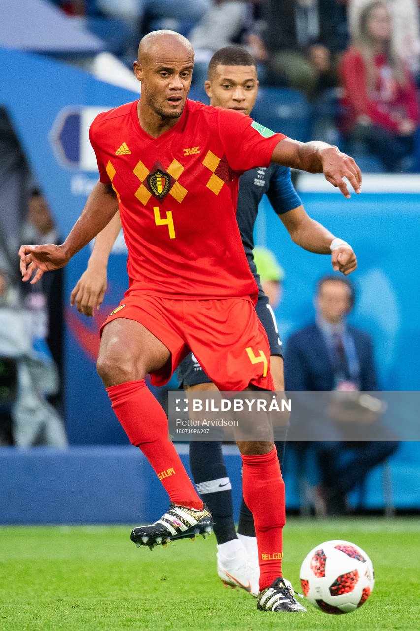 Vincent Kompany of Belgium