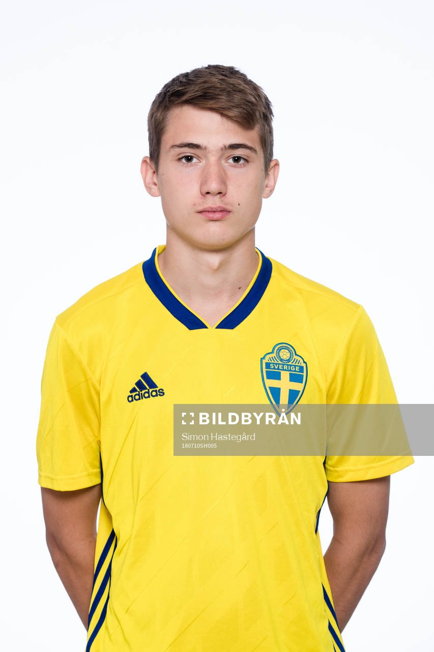 Hugo Rödlund  i P17-landslaget