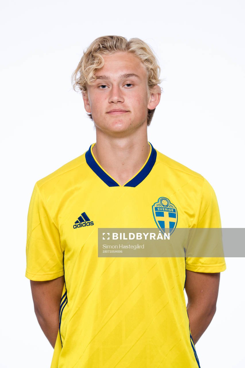 Axel wallenborg  i P17-landslaget