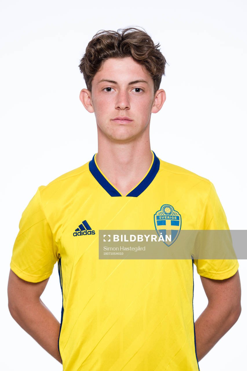 Daniel Lundmark i P17-landslaget