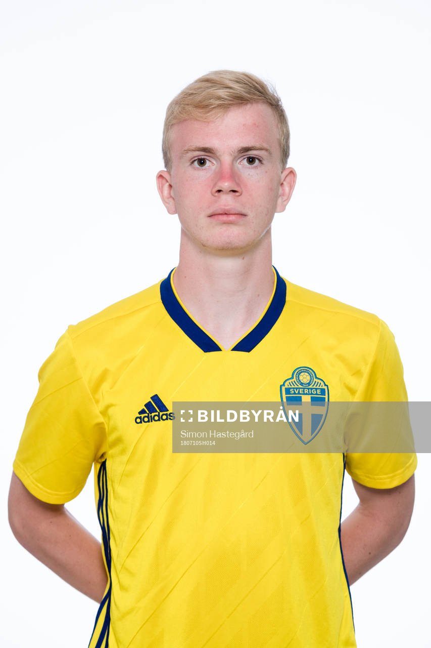 Lukas Maass i P17-landslaget