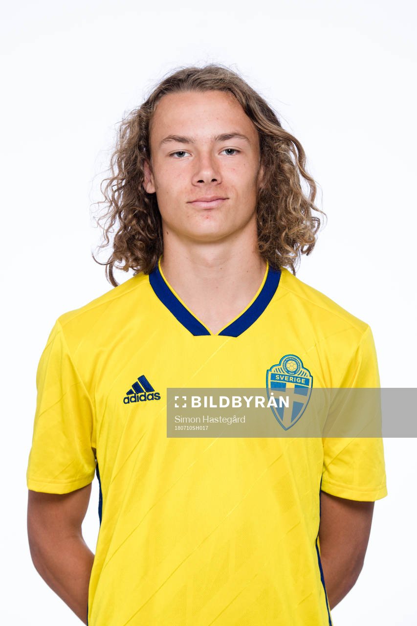 Anton Ekeroth i P17-landslaget