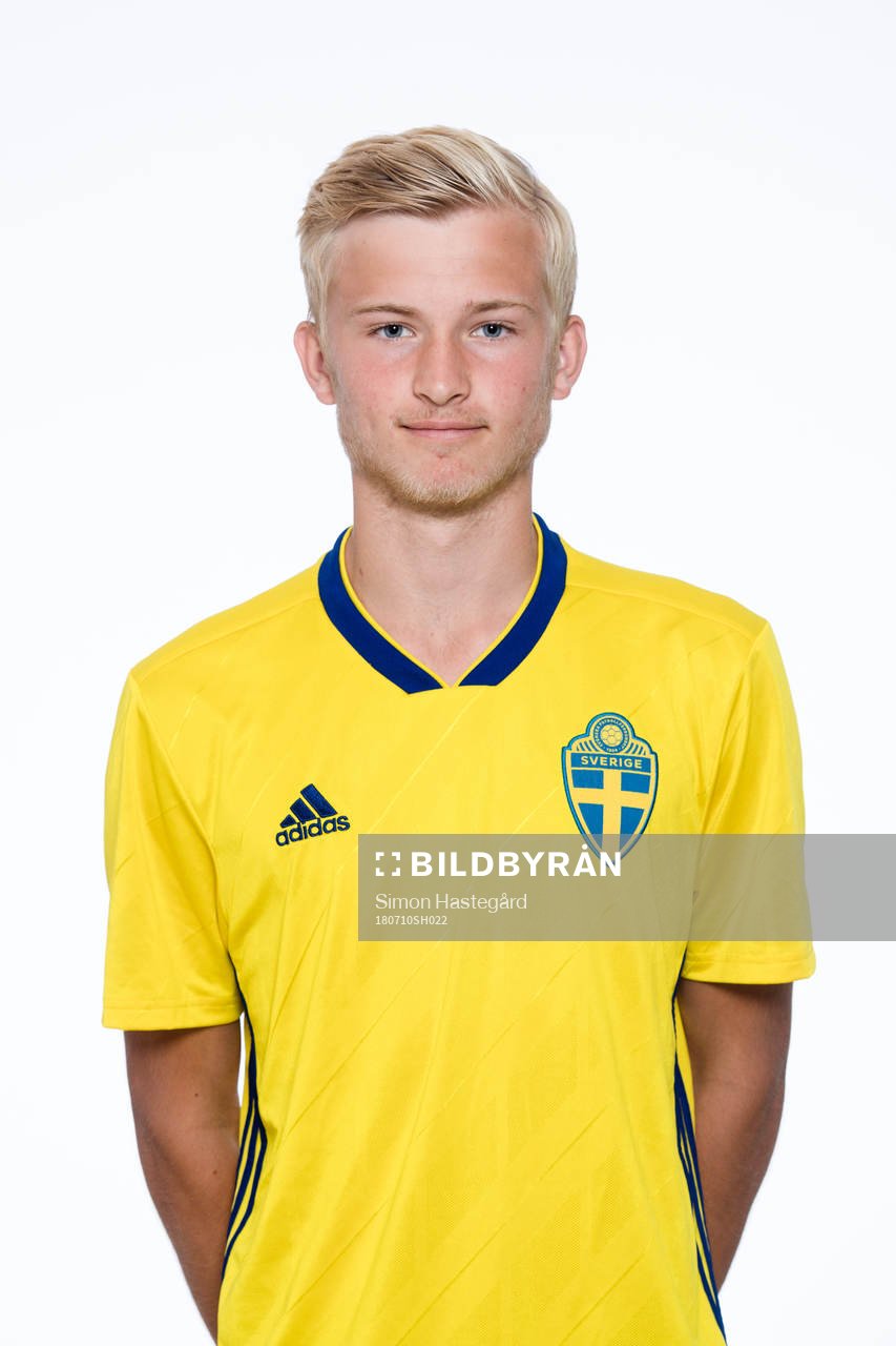 Johan Rapp i P17-landslaget