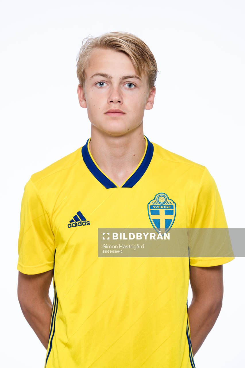 Oskar Fallenius i P17-landslaget