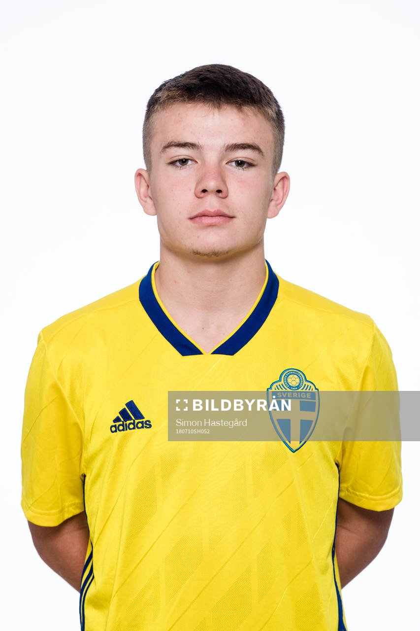 Gustav Rydberg  i P17-landslaget