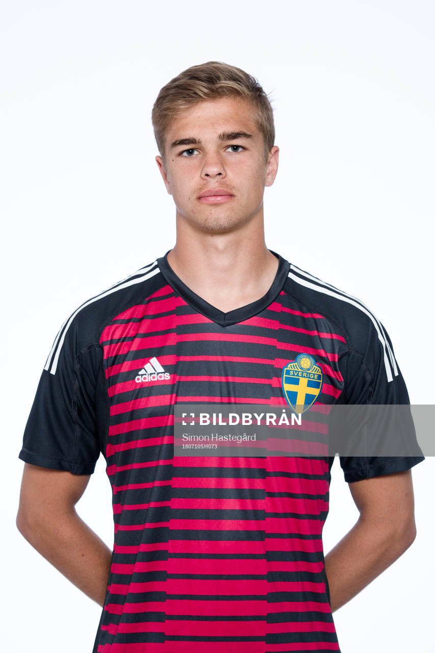 Victor Astor, målvakt i P17-landslaget