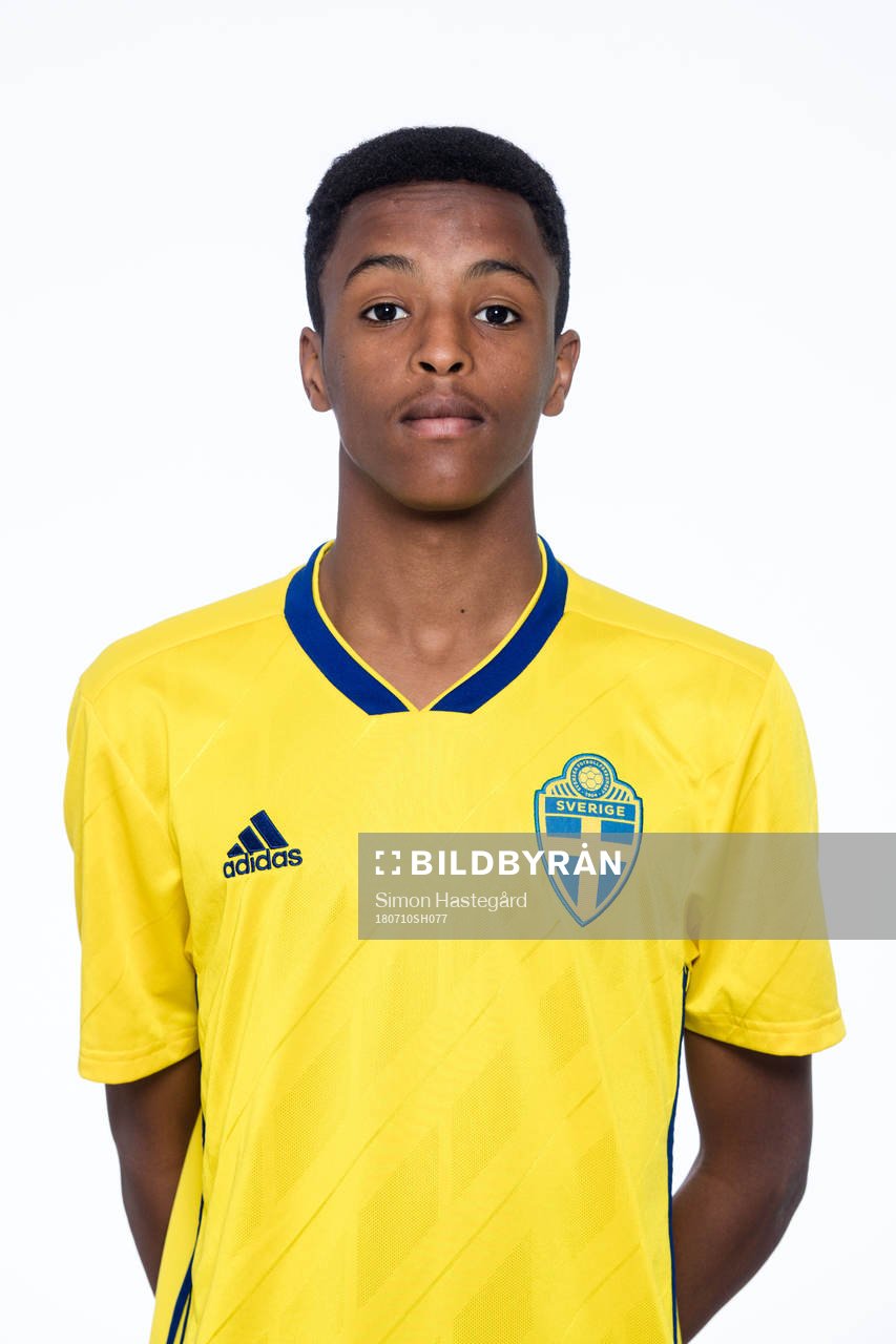 Hamse Nuur i P17-landslaget