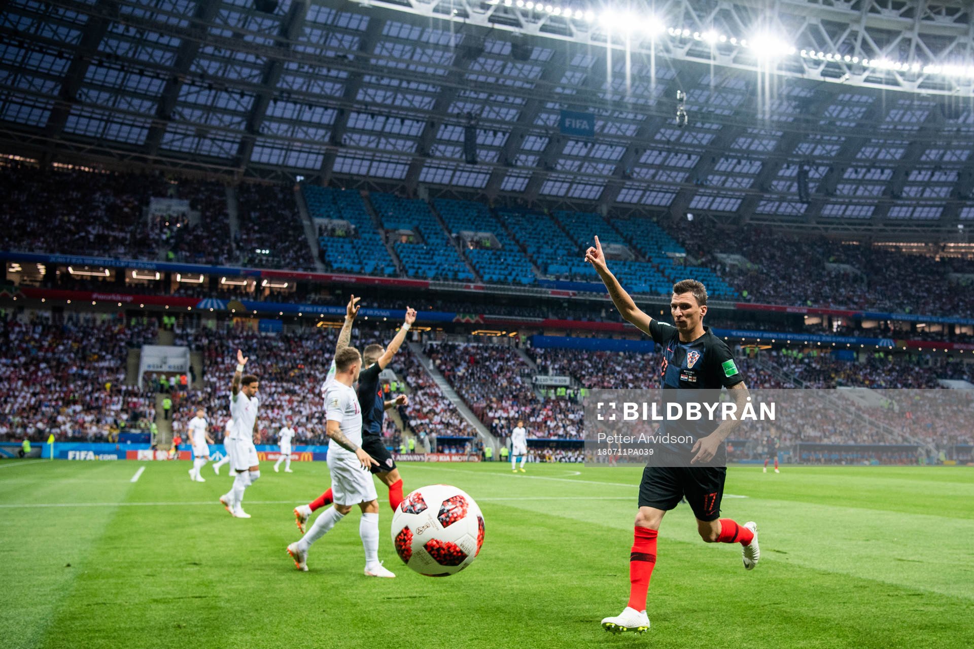 Mario Mandzukic of Croatia