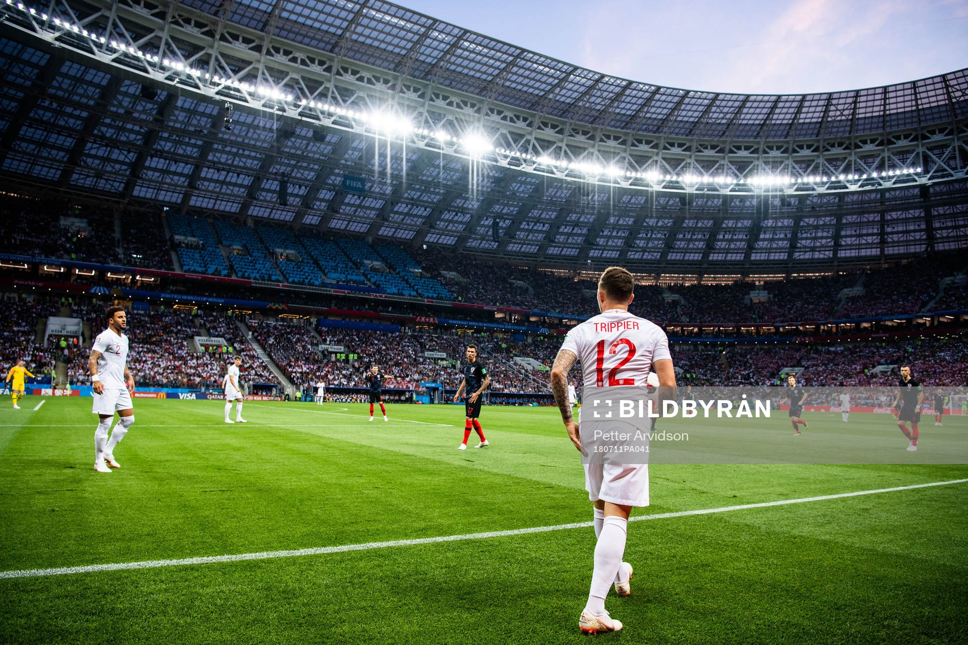 Kieran Trippier of England