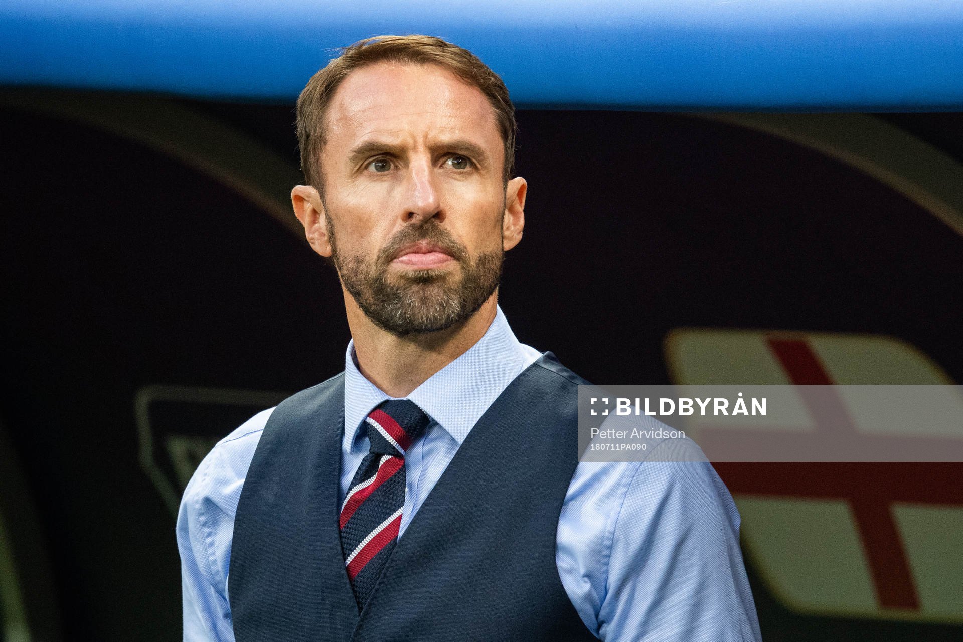 Head coach Gareth Southgate of England prior to the FIFA