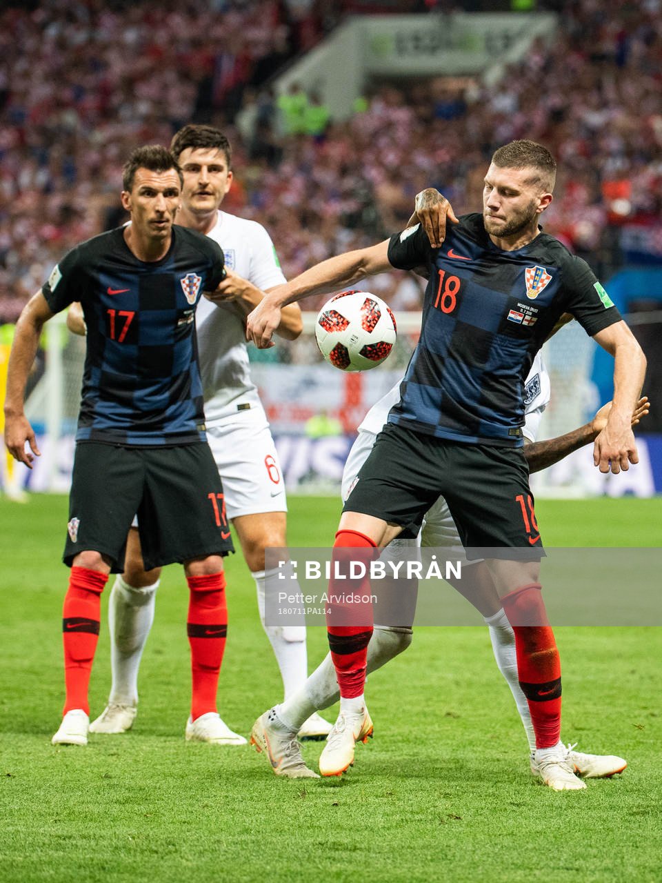 Ante Rebic of Croatia
