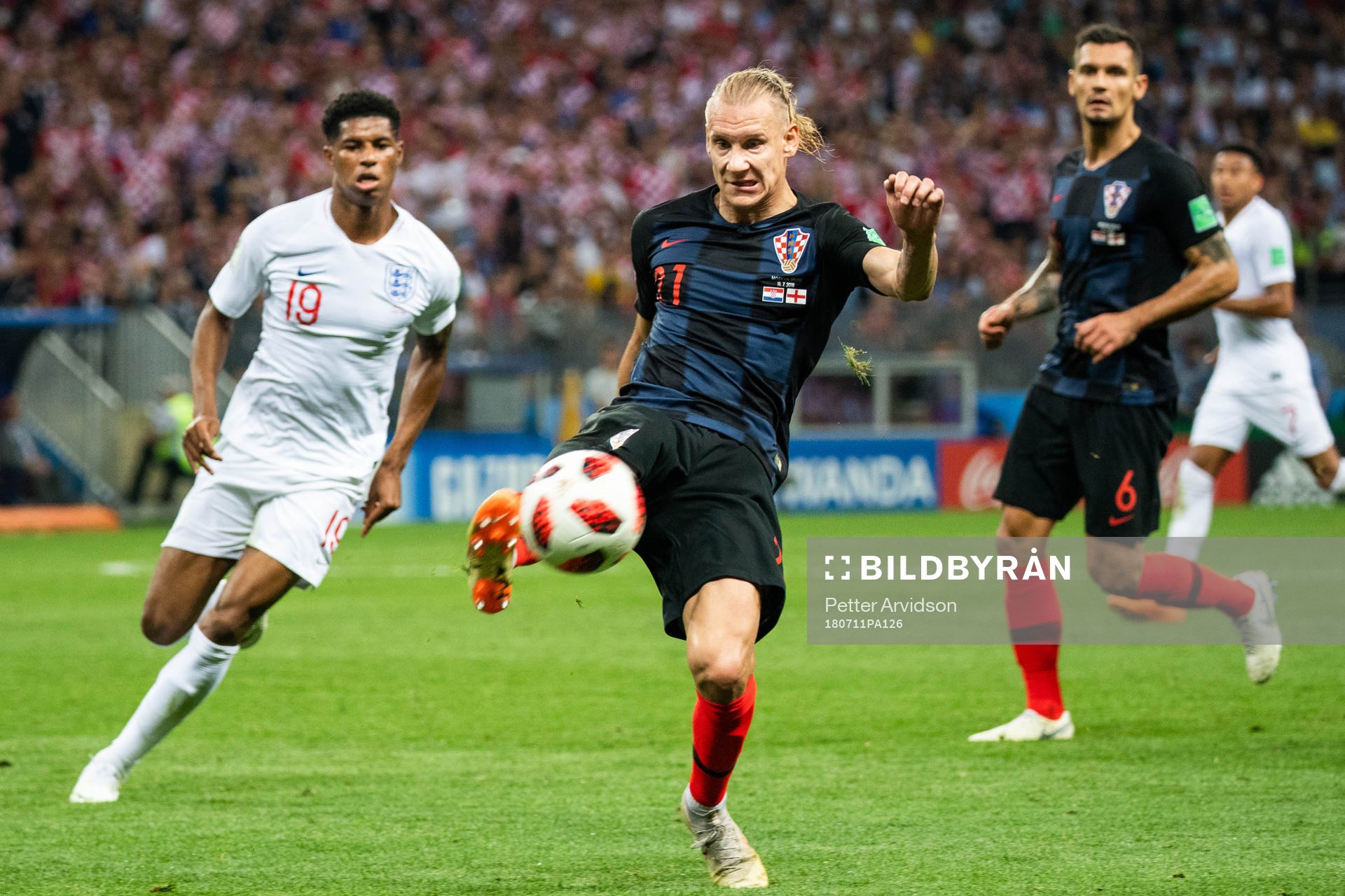 Domagoj Vida of Croatia