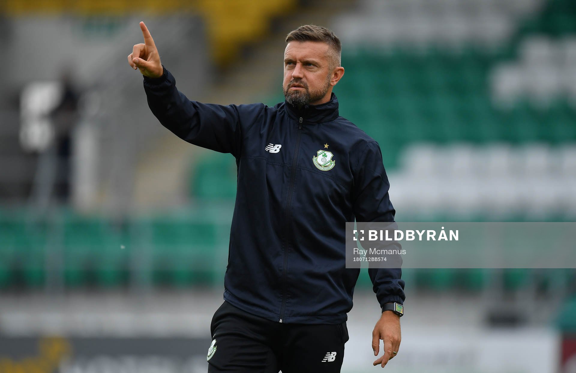 Shamrock Rovers sporting director Stephen McPhail prior to