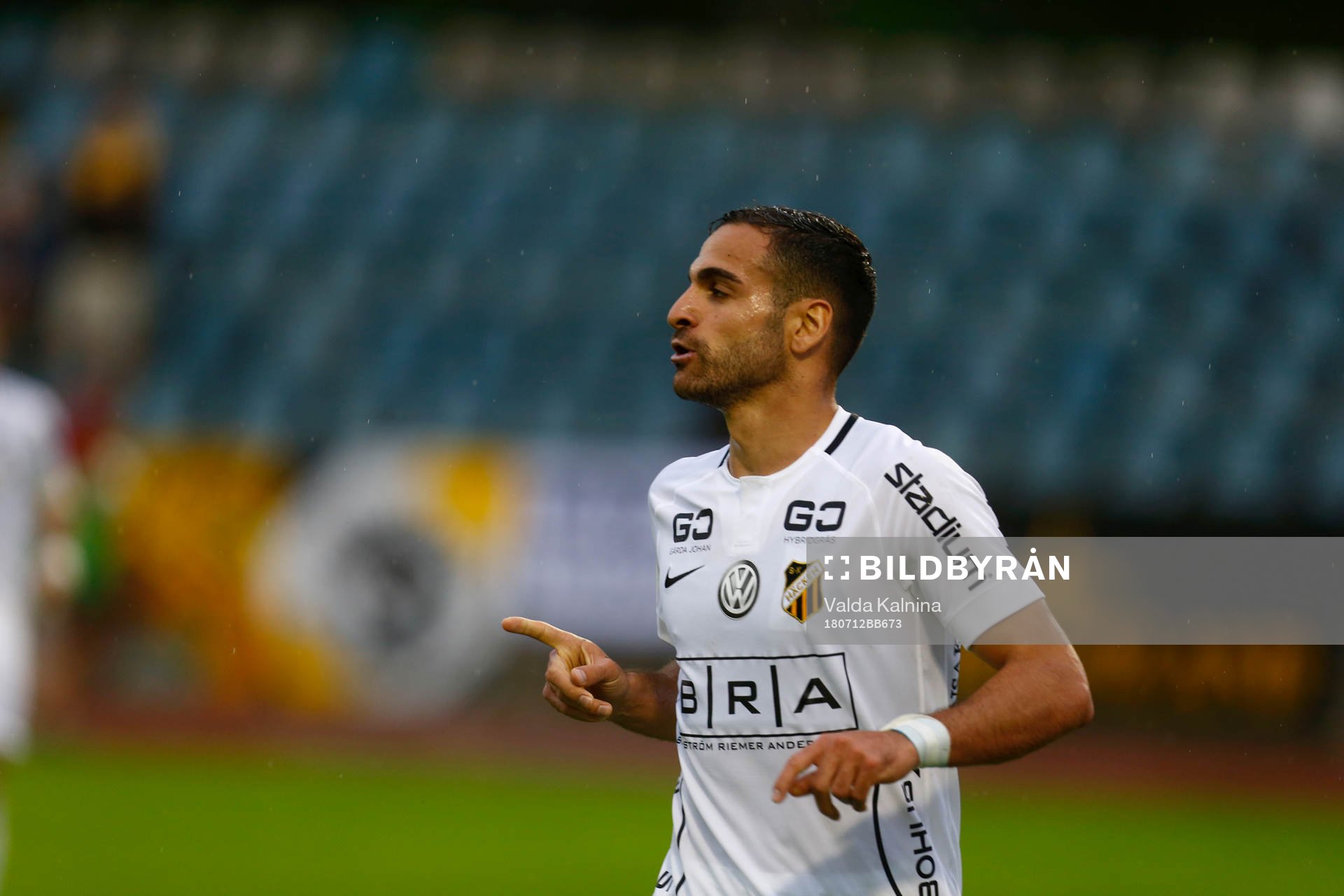Häckens Mervan Celik celebrates