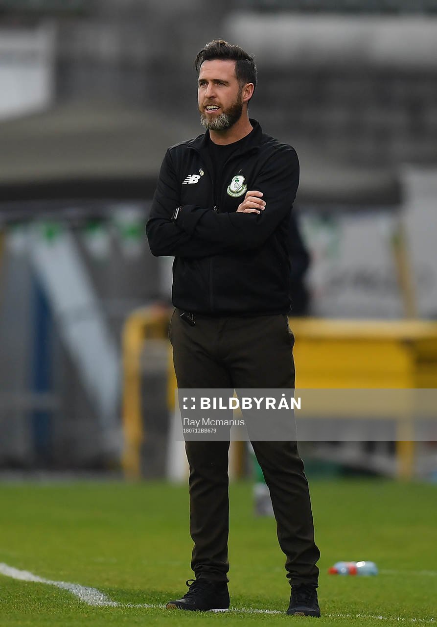 Shamrock Rovers head coach Stephen Bradley