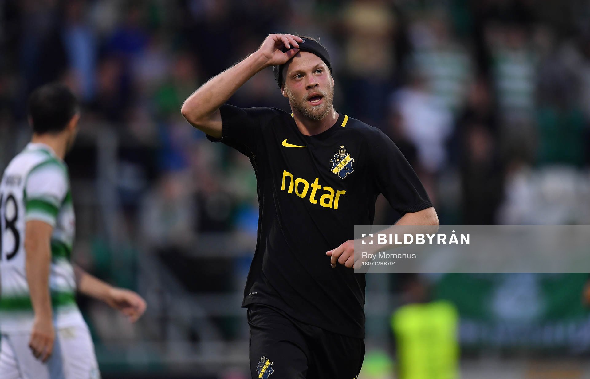 Daniel Sundgren of AIK celebrates