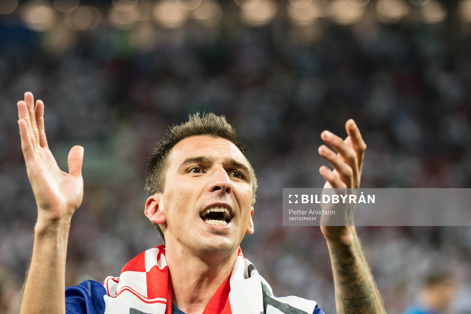 Mario Mandzukic celebrates