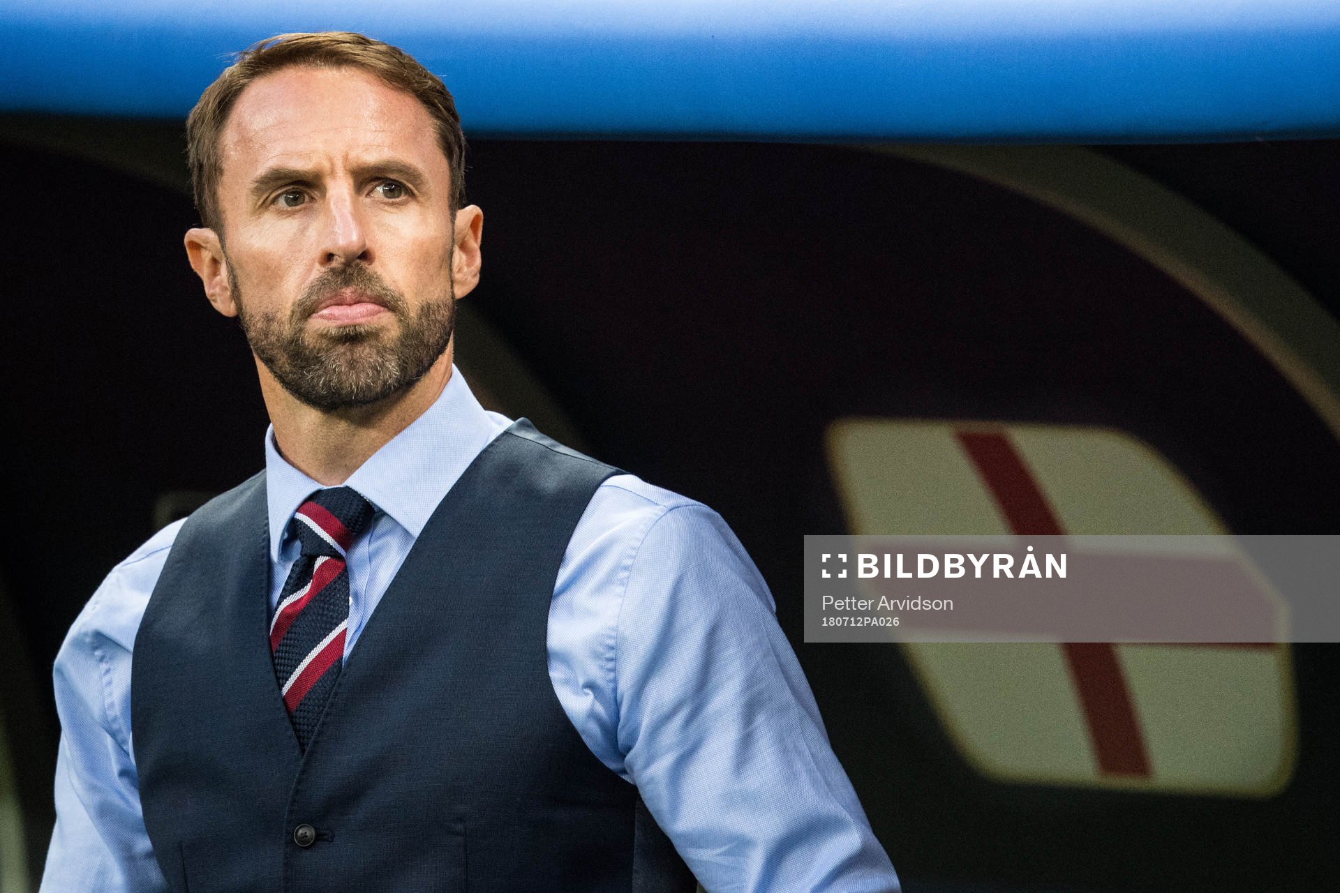 Head coach Gareth Southgate of England prior the FIFA World