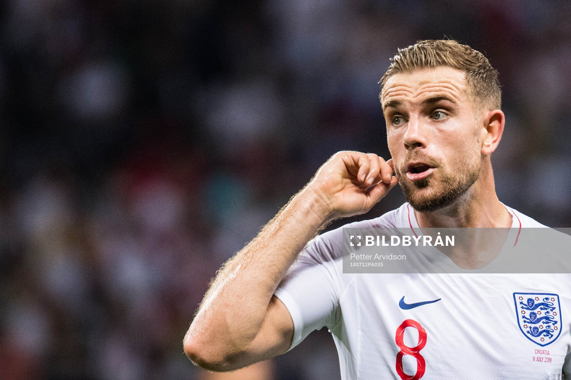 Jordan Henderson of England