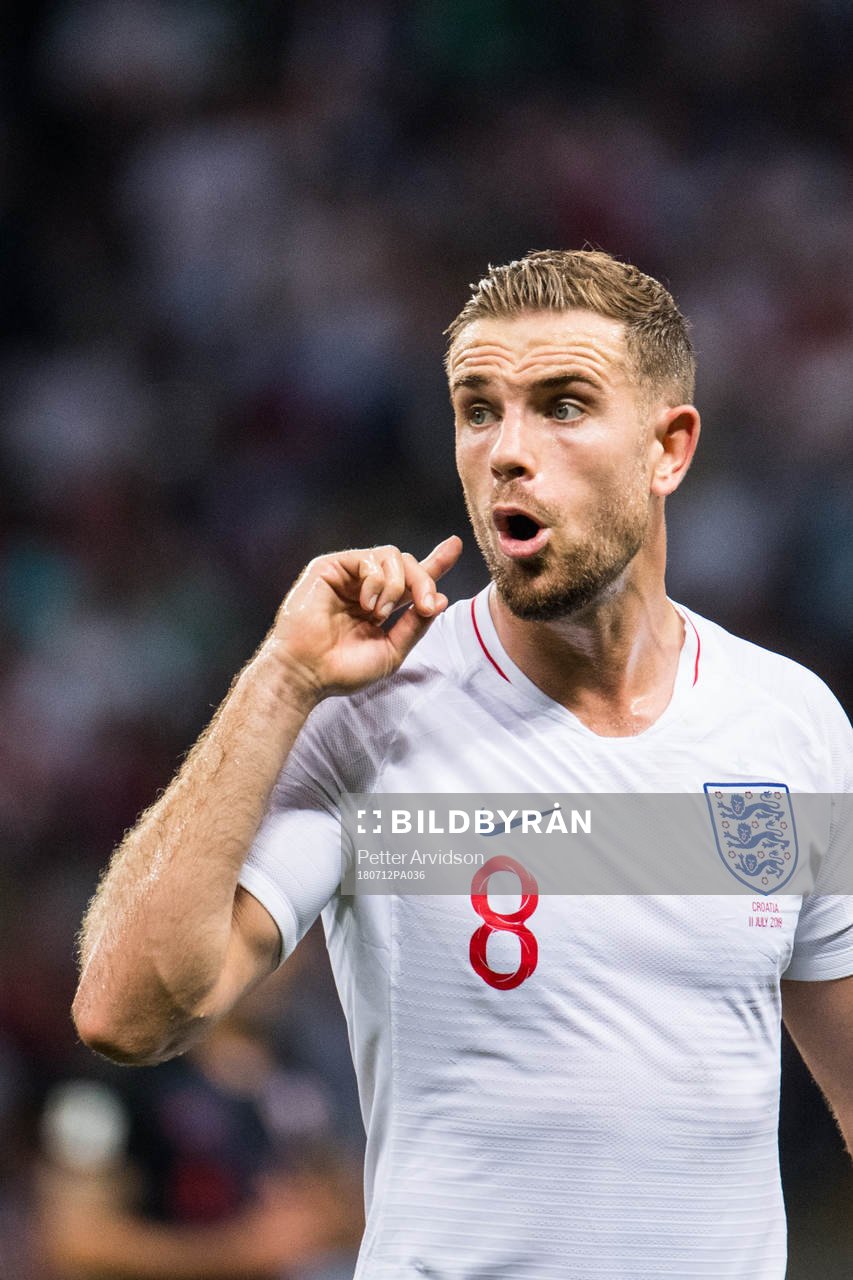 Jordan Henderson of England