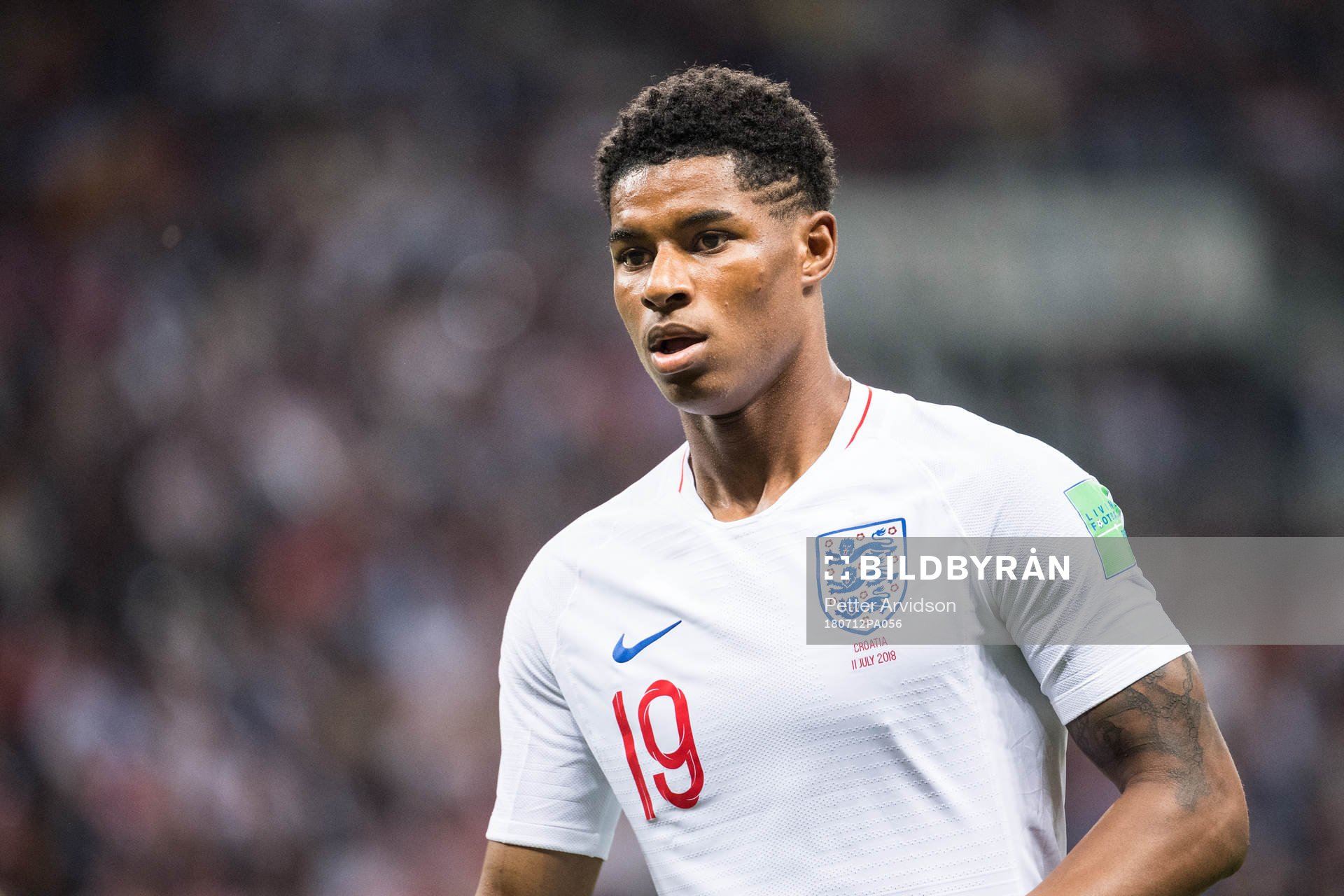 Marcus Rashford of England